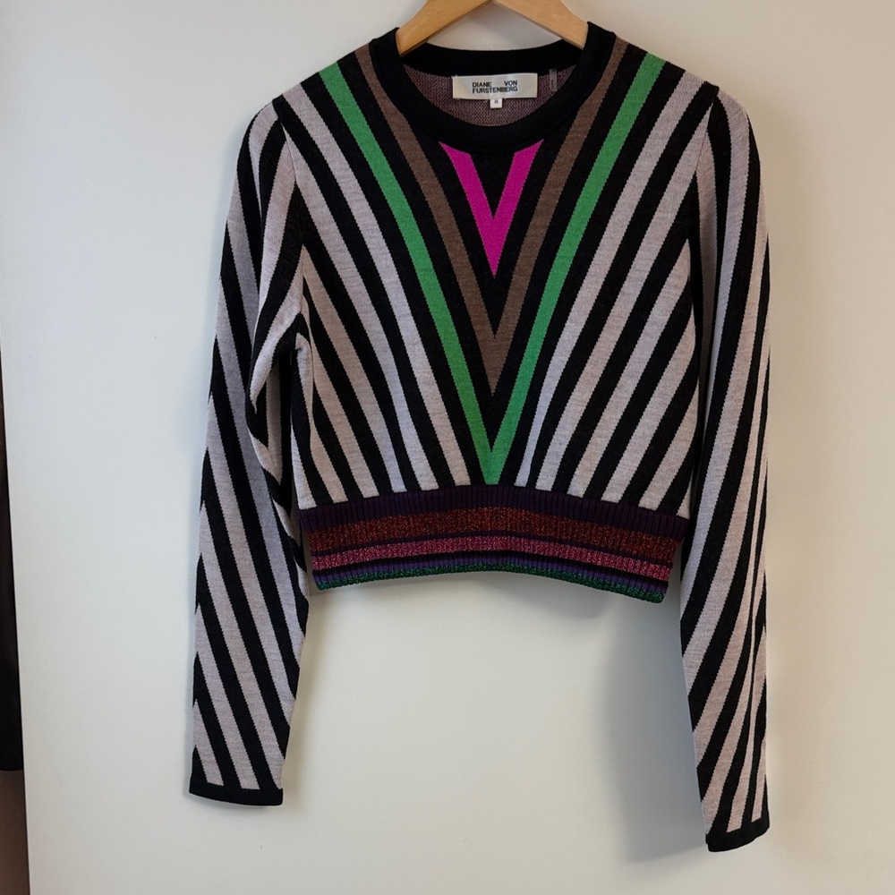 DVF Long Sleeve Sweater